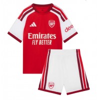 Dětský fotbalový dres Arsenal Gabriel Magalhaes #6 2026-27 Domácí Krátký Rukáv (+ trenýrky)